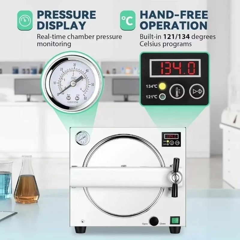 New 18L Vertical Dent Autoclav - Medical Lab Units review and price