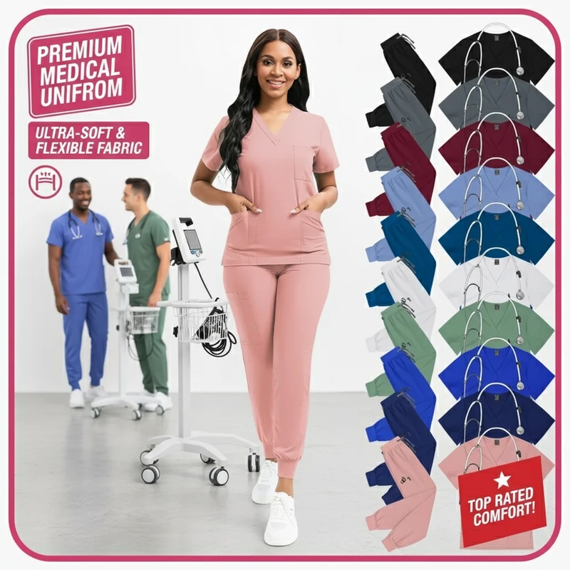 COSWomen Medical Scrubs Set Nu - Medical Lab Units review and price